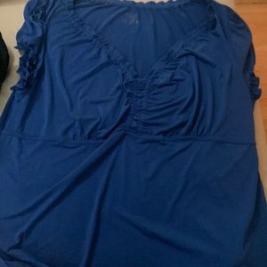 Royal blue dress shirt